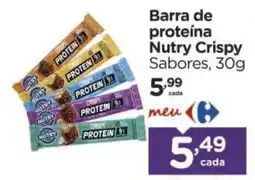 Carrefour Barra de proteína Nutry Crispy oferta