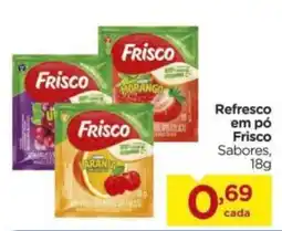 Carrefour Refresco em pó Frisco Sabores oferta