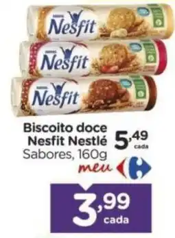 Carrefour Biscoito doce Nesfit Nestlé Sabores oferta
