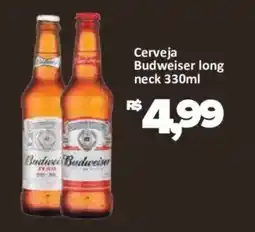 Supermercados Savegnago Cerveja Budweiser long neck oferta