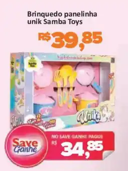 Supermercados Savegnago Brinquedo panelinha unik samba toys oferta