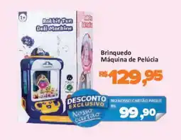 Supermercados Savegnago Brinquedo Máquina de Pelúcia oferta