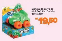 Supermercados Savegnago Brinquedo Carro de vinil Soft Kart Samba Toys oferta