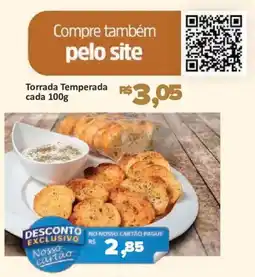 Supermercados Savegnago Torrada Temperada oferta
