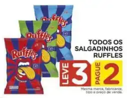 Carrefour Todos os salgadinhos ruffles oferta
