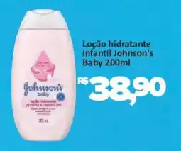 Supermercados Savegnago Loção hidratante infantil johnson's baby oferta