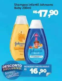 Supermercados Savegnago Shampoo infantil johnsons baby oferta