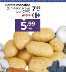 Carrefour Batata monalisa oferta