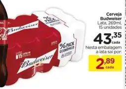 Carrefour Cerveja Budweiser oferta