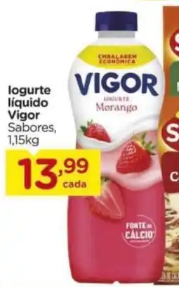 Carrefour Logurte líquido vigor oferta
