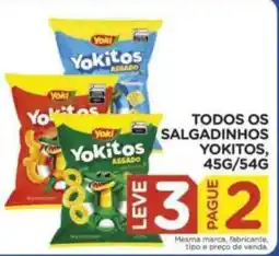 Carrefour Todos os salgadinhos yokitos oferta
