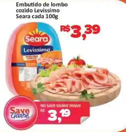 Supermercados Savegnago Embutido de lombo cozido levíssimo oferta