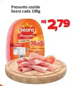 Supermercados Savegnago Presunto cozido Seara oferta
