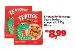 Supermercados Savegnago Empanado de frango Seara Tekitos Dinos oferta