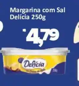 Supermercados Savegnago Margarina com sal delícia oferta