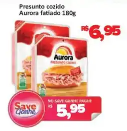 Supermercados Savegnago Presunto cozido Aurora fatiado oferta