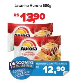 Supermercados Savegnago Lasanha aurora à bolonhesa oferta