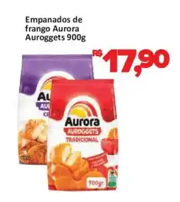 Supermercados Savegnago Empanados de frango aurora auroggets oferta