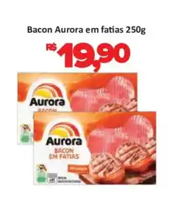 Supermercados Savegnago Bacon aurora em fatias oferta