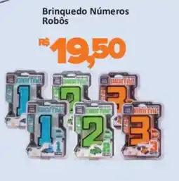 Supermercados Savegnago Brinquedo Números Robôs oferta
