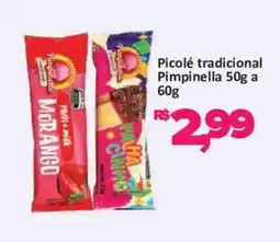 Supermercados Savegnago Picolé tradicional pimpinella oferta