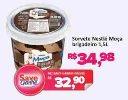 Supermercados Savegnago Sorvete nestlé moça brigadeiro oferta