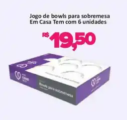 Supermercados Savegnago Jogo de bowls para sobremesa oferta