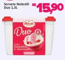 Supermercados Savegnago Sorvete Nobrelli Duo oferta