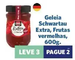 Sam's Club Geleia schwartau extra, frutas vermelhas oferta
