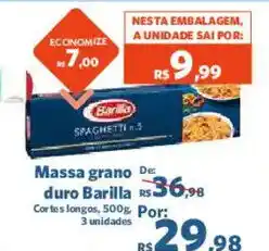 Sam's Club Massa grano duro Barilla oferta