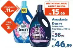 Sam's Club Amaciante Downy Concentrado, Fragrâncias, 3 litros oferta