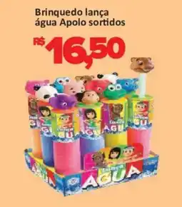 Supermercados Savegnago Brinquedo lança água apolo sortidos oferta