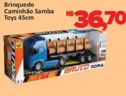 Supermercados Savegnago Brinquedo Caminhão Samba Toys oferta