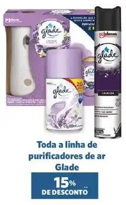 Sam's Club Toda a linha de purificadores de ar Glade oferta