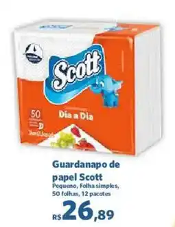 Sam's Club Guardanapo de papel scott oferta