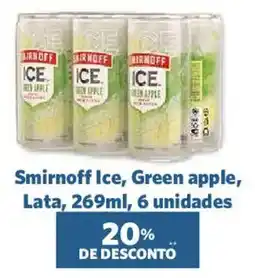Sam's Club Smirnoff ice, green apple oferta