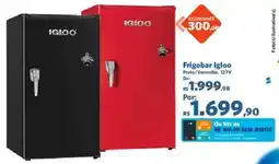 Sam's Club Frigobar igloo preto/vermelho oferta