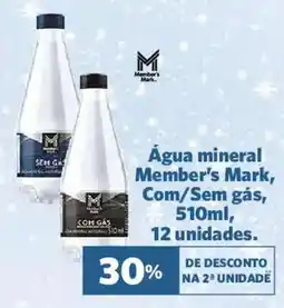 Sam's Club Água mineral member's mark oferta