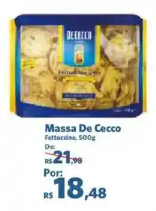 Sam's Club Massa De Cecco oferta