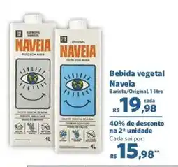 Sam's Club Bebida vegetal naveia oferta