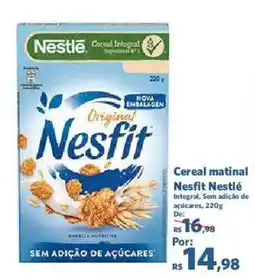 Sam's Club Cereal matinal Nesfit Nestlé oferta