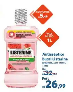 Sam's Club Antisséptico bucal Listerine oferta