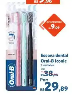Sam's Club Escova dental oral-b iconic oferta