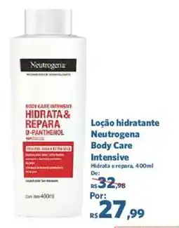 Sam's Club Loção hidratante Neutrogena Body Care Intensive oferta