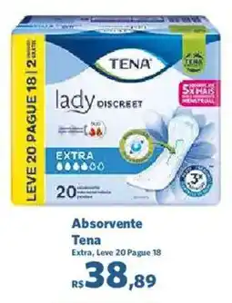 Sam's Club Absorvente Tena oferta