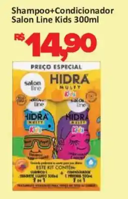 Supermercados Savegnago Shampoo+Condicionador Salon Line Kids oferta