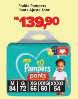 Supermercados Savegnago Fralda Pampers Pants Ajuste Total oferta