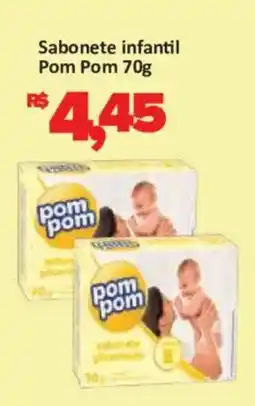Supermercados Savegnago Sabonete infantil Pom Pom oferta