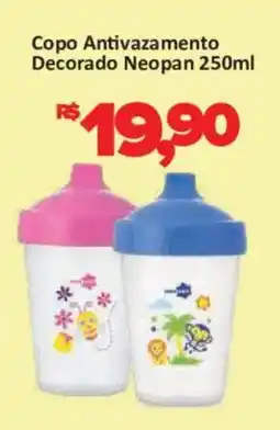 Supermercados Savegnago Copo Antivazamento Decorado Neopan oferta