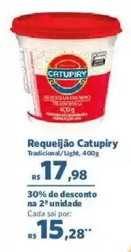 Sam's Club Requeijão Catupiry Tradicional/Light oferta